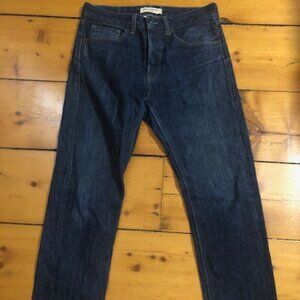 Levis Made and Crafted Thumb Tack 501 Jeans Actual Waist 30( 32 tag) x 28